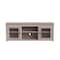 Flash Furniture Dark Brown TV Stand with 4 Pane Glass Doors 65" GC-MBLK65-GY-GG - alternate 7